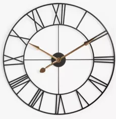 Large Roman Numeral Skeleton Wall Clock 80cm from johnlewis.com